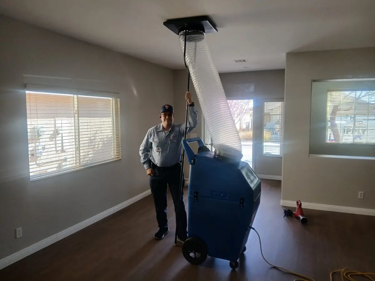Professional Dryer Vent Cleaning work inside a Howland Center home